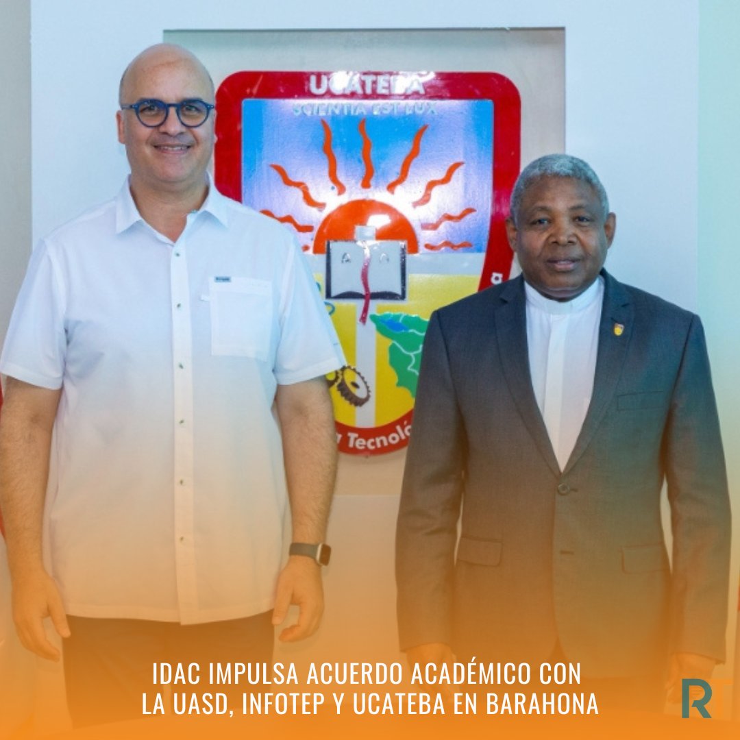 Resumen Turismo Magazine (@rtmagazinedo) on Twitter photo El director general del <a href="/IDAC_RD/">Instituto Dominicano de Aviación Civil</a>, <a href="/irodriguezduran/">Igor Rodriguez Duran</a>, lideró encuentros en Barahona para establecer alianzas académicas en formación técnica aeronáutica. ow.ly/YPT250VXV5b El director general del <a href="/IDAC_RD/">Instituto Dominicano de Aviación Civil</a>, <a href="/irodriguezduran/">Igor Rodriguez Duran</a>, lideró encuentros en Barahona para establecer alianzas académicas en formación técnica aeronáutica. ow.ly/YPT250VXV5b