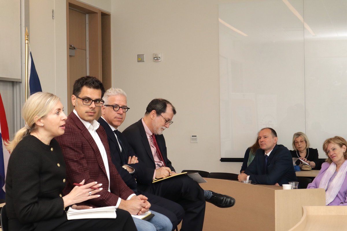 Burden sharing, collective defence, and supporting Ukraine - adapting to both traditional and emerging threats as we approach the <a href="/NATO/">NATO</a> Summit 2025 in The Hague. These are just some of the vital themes raised by 🇵🇱 Amb. <a href="/WitoldDzielski/">Witold Dzielski</a> during  "NATO Ambassadors Event: The