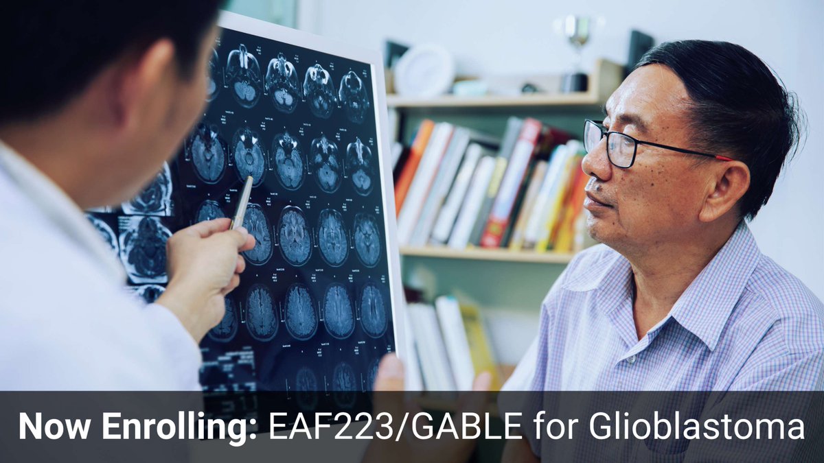 ECOG-ACRIN Cancer Research Group (@eaonc) on Twitter photo #ClinicalTrial EAF223/GABLE, led by Dr. Daniel Barboriak of <a href="/DukeRadiology/">Duke Radiology</a>, aims to help newly diagnosed patients with #Glioblastoma by testing a new treatment approach. Learn more: bit.ly/gable-trial #ClinicalTrial EAF223/GABLE, led by Dr. Daniel Barboriak of <a href="/DukeRadiology/">Duke Radiology</a>, aims to help newly diagnosed patients with #Glioblastoma by testing a new treatment approach. Learn more: bit.ly/gable-trial