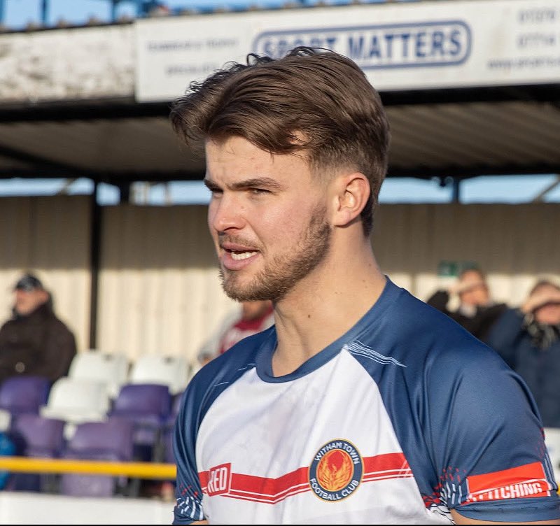 RETAINED 🤝✍️

Witham Town is delighted to announce that Freddie King has verbally agreed to remain with the club for the 2025/26 season.

Freddie, who operates in midfield, made an impact in our 2–1 win against Walthamstow, scoring in the 41st minute to help secure the victory.
