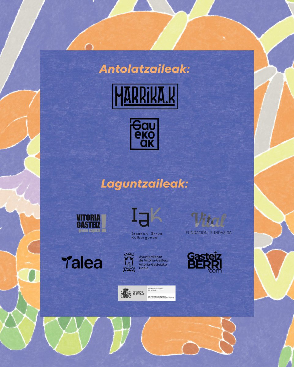 KINK: Shibaria, elektronika eta poesia! ✨
<a href="/harrika/">harrika putra</a>.k eta <a href="/gauekoak/">Gauekoak</a>.gasteiz-ek elkarlanean .
- Ekainaren 13an: Shibari lantegia. <a href="/baratzaaretoa/">Sala Baratza Aretoa</a> -n
- Ekainaren 14an: KINK ikuskizuna IAKn. @iak_kulturgunea -n 
Hurbildu  shibaria, musikaz eta poesiaz gozatzera! 🫦🫦