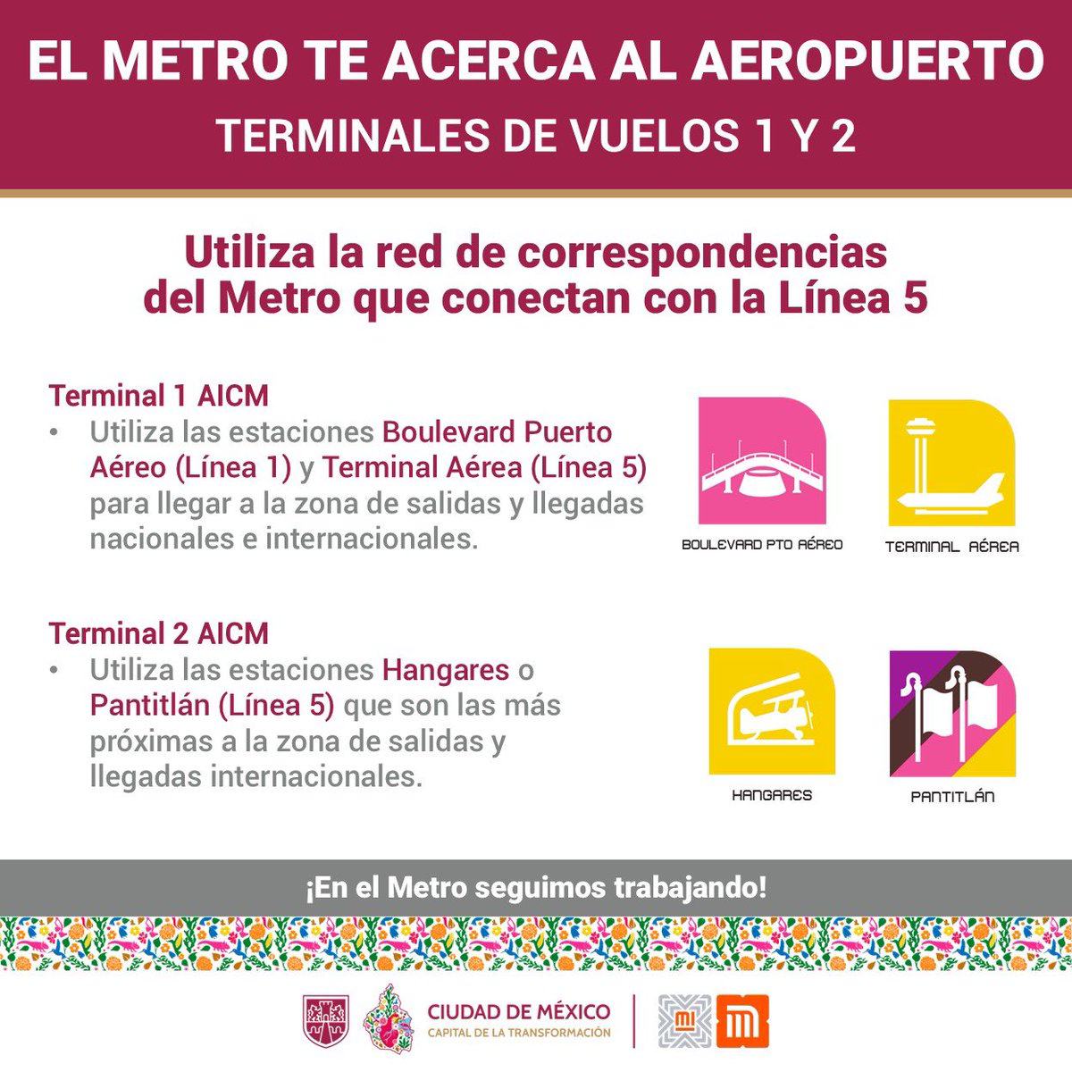 🛑 Aviso Importante. 
Vas al aeropuerto?