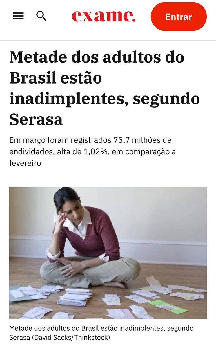 Bancos e financeiras fazem os brasileiros de idiotas cobrando  +400% de juros no cheque especial e cartão de crédito.

E tudo isso com a benção e complacência do governo.

Minha dica: Livre-se dessa agonia! Pare de pagar suas dívidas bancárias e volte a dormir tranquilo.