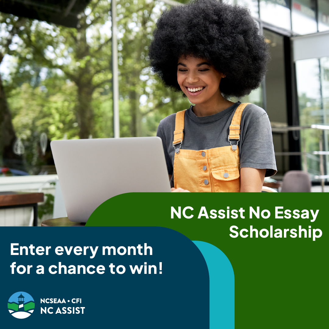 Apply for the NC Assist No Essay Scholarship for the chance to be awarded $1,000 for education. bit.ly/4dUsO6U 

#NCAssist #PayforCollege #NoEssayScholarship #Scholarships