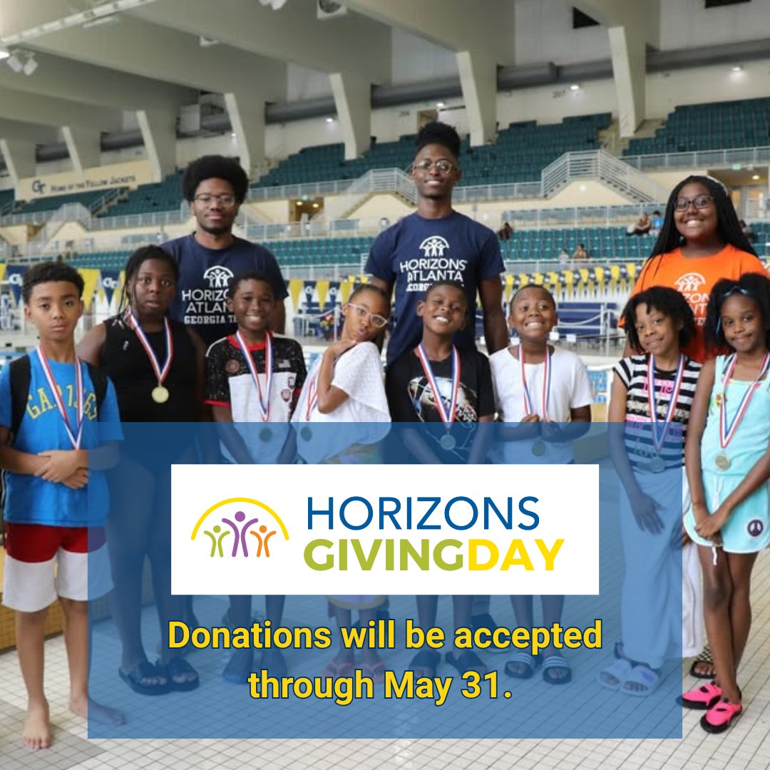 Only 2 weeks until we kick off our 2025 summer program! Help us continue making a difference by supporting our mission. You can donate through May 31 as part of #HorizonsGivingDay 2025. We’re deeply grateful to everyone who has already contributed. 
tinyurl.com/HGTgiving25