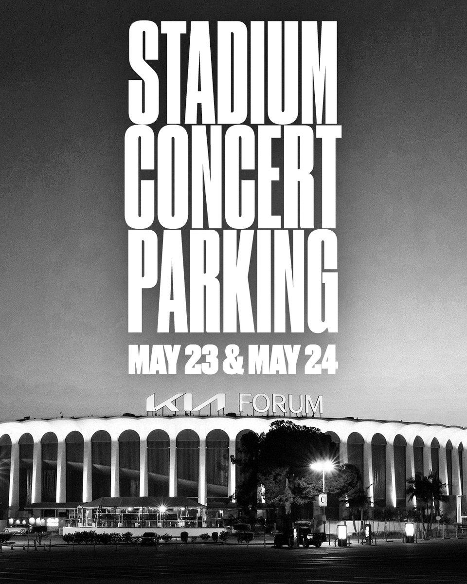 The Kia Forum (@thekiaforum) on Twitter photo Park the car, then we start rhymin, ya... 🎶
Lock in your spot now, and walk less than 5 min across the street so you don't miss a moment of the show  🚘: bit.ly/GNTParking Park the car, then we start rhymin, ya... 🎶
Lock in your spot now, and walk less than 5 min across the street so you don't miss a moment of the show  🚘: bit.ly/GNTParking