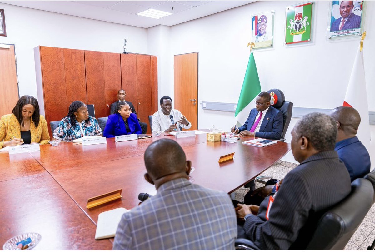CVCNU x EFCC - Strengthening Integrity in Higher Education

CVCNU Sec-Gen Prof. Andrew Haruna met with EFCC Chair Ola Olukoyede to advance anti-corruption efforts in Nigerian universities.

Key focus: capacity building, whistle-blower frameworks, &amp; governance reforms.

#CVCNU