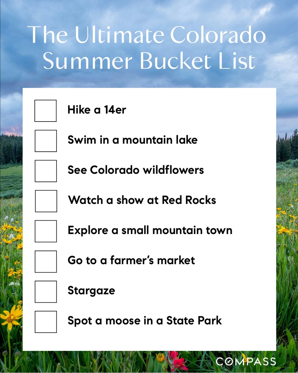 BJPerezProps's tweet image. Whether you're new to Colorado or need inspiration, check out our list to discover the best adventures and experiences to make your summer unforgettable! 🌞⛰️

 #ColoradoSummer #ColoradoLiving #ColoradoRealEstate #OsosPremierProperties #SellWithOsos #HomeSweetHome #DreamHome
