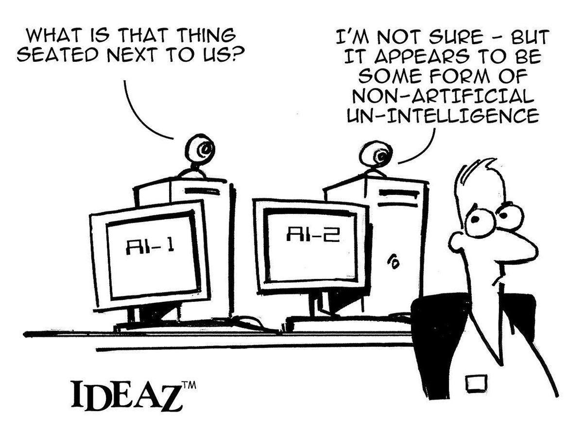 🤖 AI-1: "What’s that thing next to us?"
🤖 AI-2: "Non-artificial un-intelligence."
👨‍💼 Me: Just building my side hustle without getting replaced by my AI agent.
Welcome to the future—adapt or get judged by your own tools! 😅
🚀 Subscribe: workoptional.beehiiv.com/subscribe
 #AIHumor #Future
