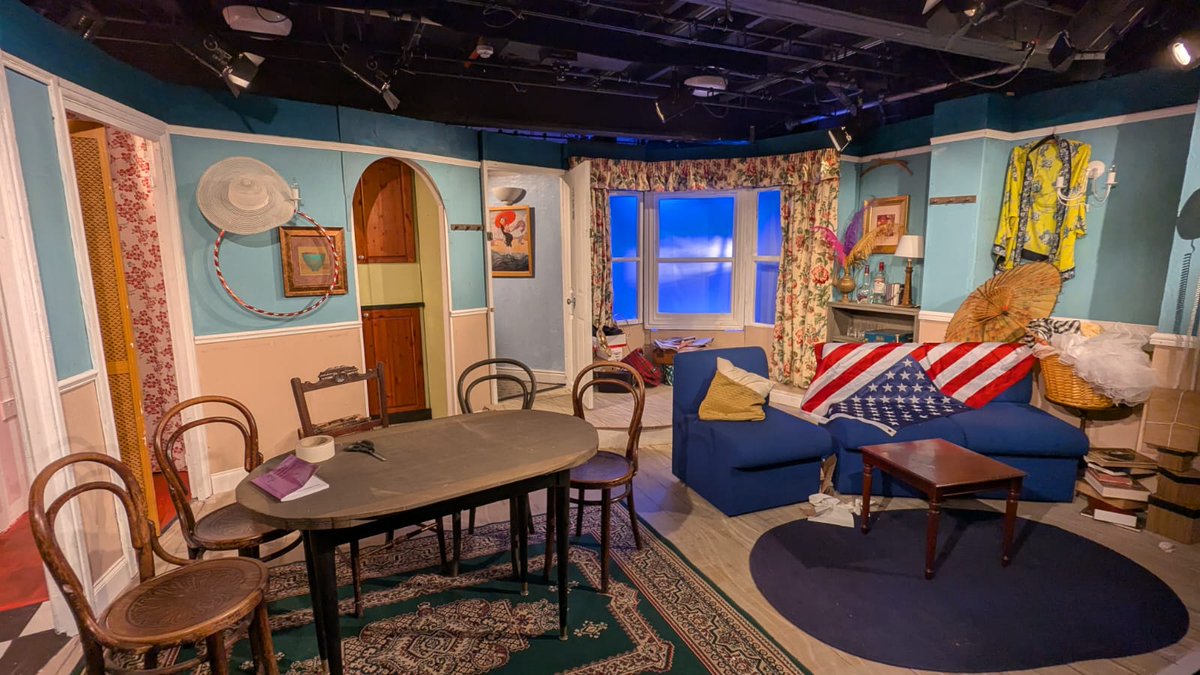 Welcome to Olives apartment...  all life is here.. and some of it is still crawling around .. get a ticket 1 - 7 June northendenplayers.co.uk