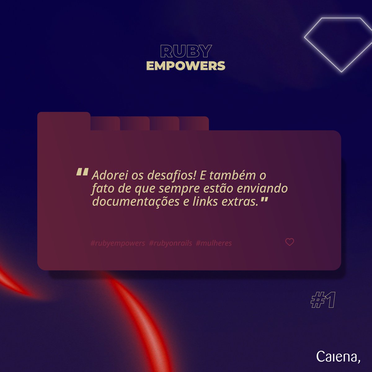 caiena_dev's tweet image. A Ruby Empowers continua! Neste sábado, seguimos para o novo encontro da formação em #RubyonRails gratuita e exclusiva para mulheres. E vem mais por aí! 👩💻
Veja o que as participantes estão dizendo desta edição!
#tecnologia #rubyonrailsdeveloper #desenvolvedora #developer