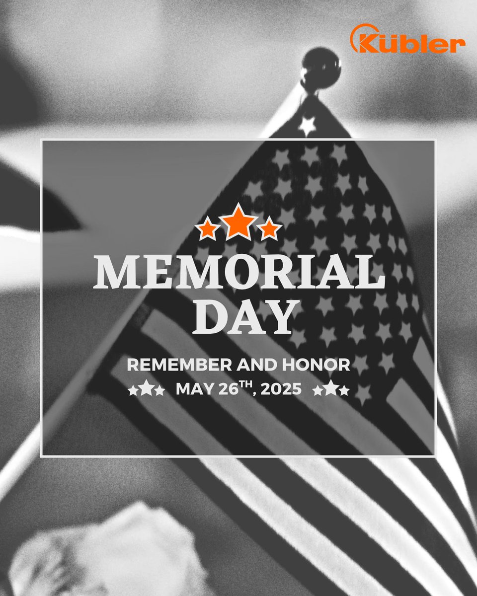 Kuebler will be closed on Monday, May 26th in honor of Memorial Day. We will reopen and resume regular business hours on Tuesday, May 27th. We extend our sincere gratitude to all who have served and continue to serve our nation. 

 Kuebler.com