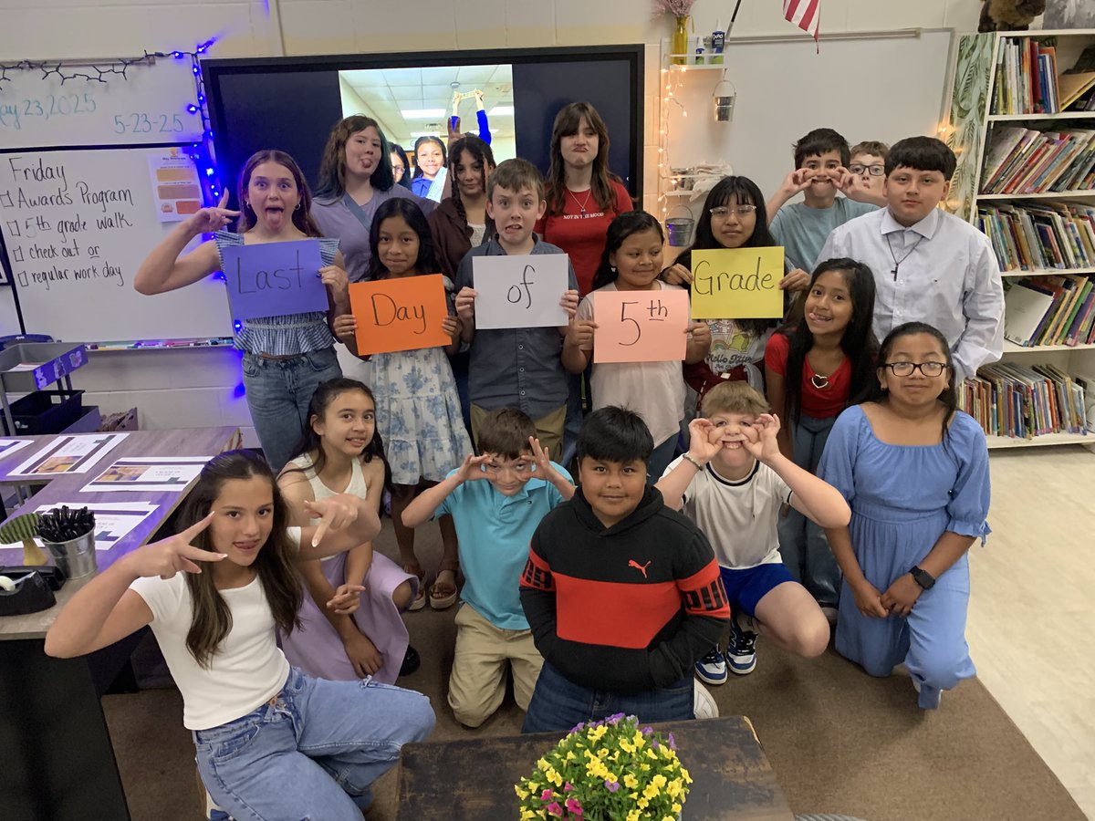 Last day of 5th grade!