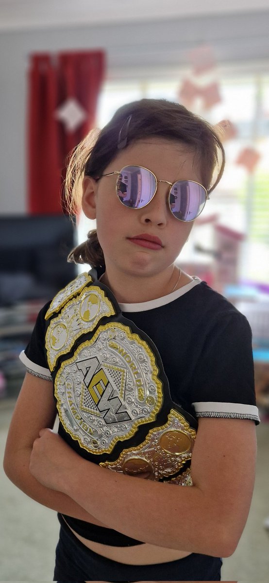 Someone is getting excited for <a href="/AEW/">All Elite Wrestling</a> at the Hydro in Glasgow.