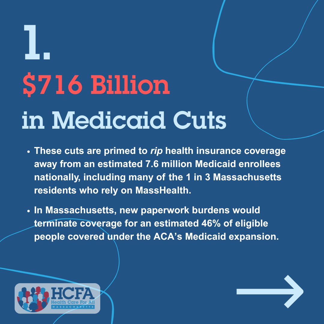 HCFA's tweet image. HCFA continues to monitor the situation in Washington & will provide updates regarding this bill's potential impact as we get them. If you want to get involved & push back against these cuts, sign up for the Medicaid Defenders phone bank. More info at hcfama.org/medicaid-defen…
