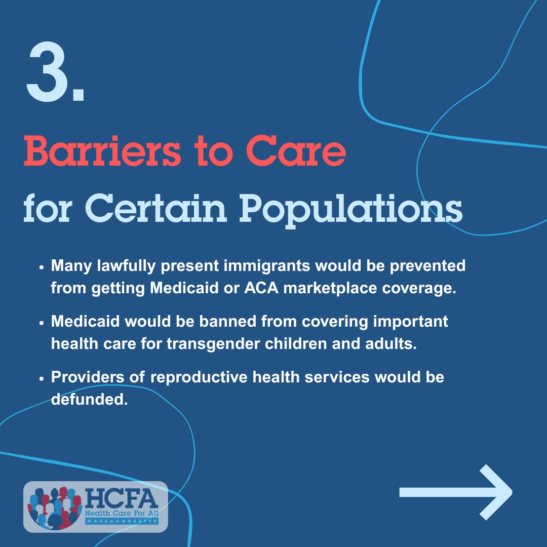 HCFA's tweet image. HCFA continues to monitor the situation in Washington & will provide updates regarding this bill's potential impact as we get them. If you want to get involved & push back against these cuts, sign up for the Medicaid Defenders phone bank. More info at hcfama.org/medicaid-defen…