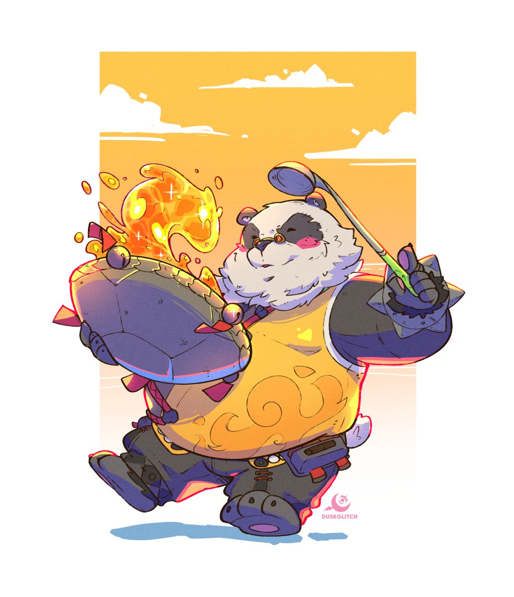 Pan Yinhu chibi uwu🐼
This one will become a keychain