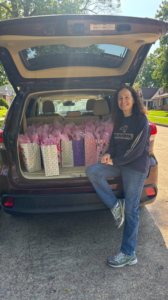 THANK YOU! For Mother's Day, the parishes of Sts. Peter &amp; Paul and St. Gabriel the Archangel donated personalized care bags for the moms we serve, who are recovering from substance use. These thoughtful gifts help them feel cared for in their courageous journey. #ccstloneministry