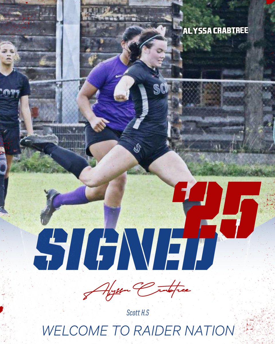Roane State Community College Lady Raiders Soccer (@rsccladysoccer) on Twitter photo Welcome to Raider Nation, Alyssa. Excited for what you're going to bring to our program. #RSCCLadyRaidersSoccer
<a href="/RoaneSportsTN/">RoaneSports</a> <a href="/roanestate/">Roane State</a> Welcome to Raider Nation, Alyssa. Excited for what you're going to bring to our program. #RSCCLadyRaidersSoccer
<a href="/RoaneSportsTN/">RoaneSports</a> <a href="/roanestate/">Roane State</a>