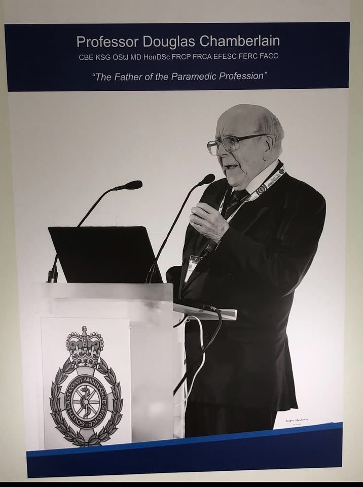 🖤 A Legend of Our Profession - RIP the Father of the paramedic profession 🖤

It’s not often you can say someone literally helped invent your job — but for UK paramedics, that’s exactly what Professor Douglas Chamberlain did.

We’re incredibly saddened to hear of his passing. A