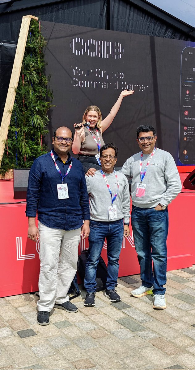 AI Super app
Fills in the gap
Social commerce and rewards
Plays all the right chords

After months of online discussions <a href="/rpchamria/">Dr. Ravi Chamria | Co-founder CEO of Zeeve</a> and I finally meet <a href="/SandeepVangala/">Sandeep Vangala</a> of <a href="/ZeoSuperApp/">Zeo Super App</a> at the Avalanche Summit in London.

<a href="/0xZeeve/">Zeeve</a> has set up the Avalanche L1 chain for <a href="/ZeoSuperApp/">Zeo Super App</a>