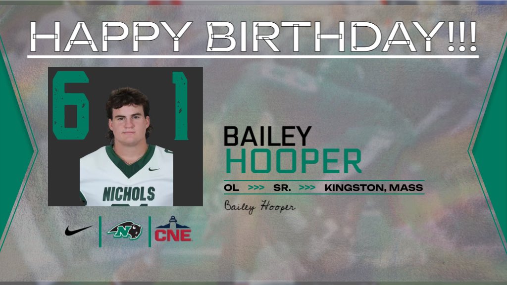 Wishing Bailey Hooper a Happy Birthday! 🎂

#FULLTHROTTLE🦬🏈