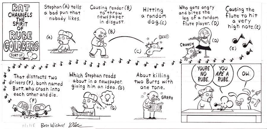Felix Comic Art (@felixcomicart) on Twitter photo PEARLS BEFORE SWINE 11/1/2015 original art strip by creator Stephan Pastis! These strips rarely hit the market for collectors…but we were able to get this one for a lufamilyfund.org supporter! Proceeds also support <a href="/STEMPrepSchools/">STEM Prep Schools</a>! More chances coming! Write me! Thanks! PEARLS BEFORE SWINE 11/1/2015 original art strip by creator Stephan Pastis! These strips rarely hit the market for collectors…but we were able to get this one for a lufamilyfund.org supporter! Proceeds also support <a href="/STEMPrepSchools/">STEM Prep Schools</a>! More chances coming! Write me! Thanks!