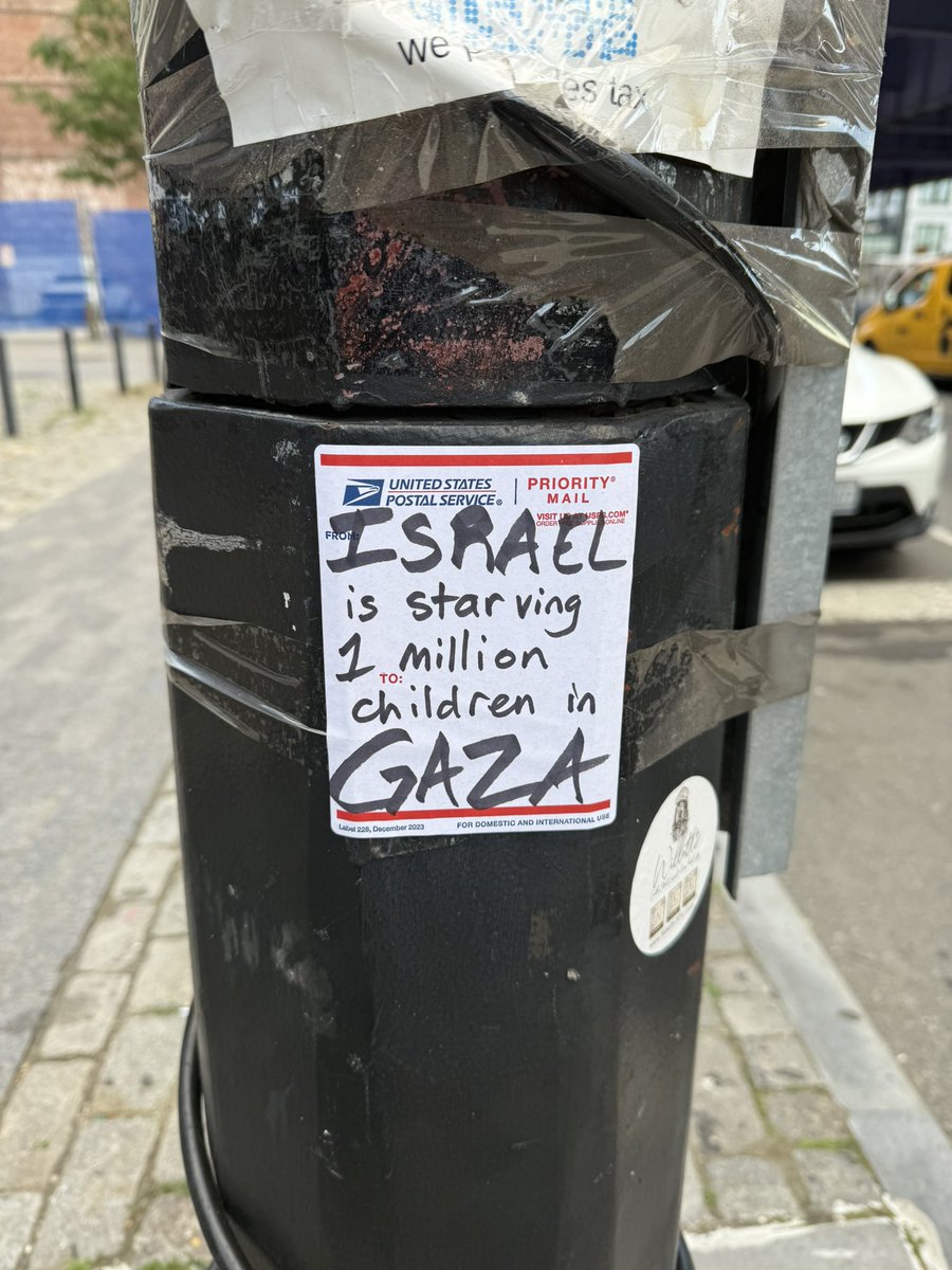 Hand made signs popping up in NYC

SPEAK OUT NOW