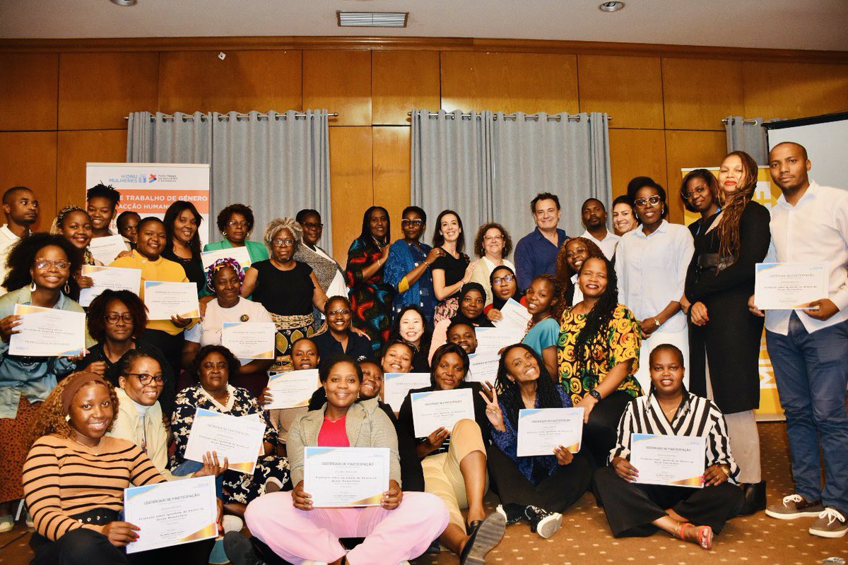 Gratitude to our joint Humanitarian Team ESARO&amp;CO for strengthening the capacity of the GIHA services providers from Women Led Organizations, Humanitarian Gender Working Group, National and International NGOs joined by UN Women Team Mozambique as well.