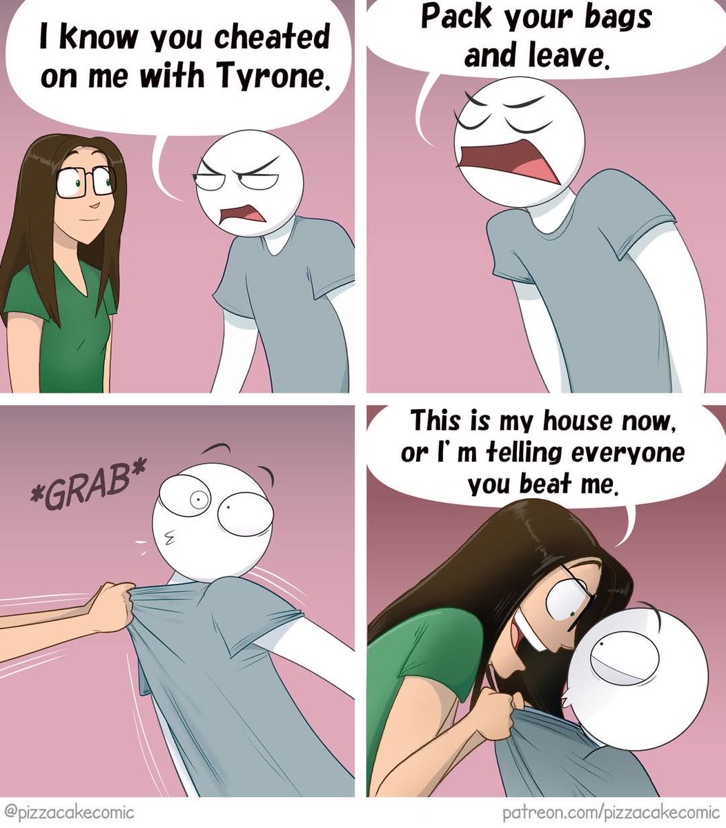 This is how many abusive relationships work.