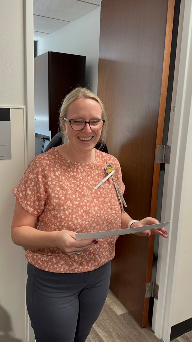 SaferCare Texas (@safercaretexas) on Twitter photo A huge congratulations to Dr. Megan Wesling, the well-deserved recipient of our Patient Safety Star award! We're thrilled to recognize Dr. Wesling's amazing commitment to keeping our patients safe. ✨
<a href="/HSCHealthFW/">HSC Health</a>
#patientsafety #unthsc #hschealth #hscproud #speakupforsafercare A huge congratulations to Dr. Megan Wesling, the well-deserved recipient of our Patient Safety Star award! We're thrilled to recognize Dr. Wesling's amazing commitment to keeping our patients safe. ✨
<a href="/HSCHealthFW/">HSC Health</a>
#patientsafety #unthsc #hschealth #hscproud #speakupforsafercare