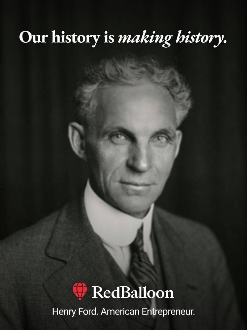 Henry Ford was more than just an innovator.

He reshaped the world to move farther, faster, freer.

He didn’t ask if it could be done.
He asked why it hadn’t been done already.

And that’s an attitude we need in America now more than ever. 

No committee think.
No compliance