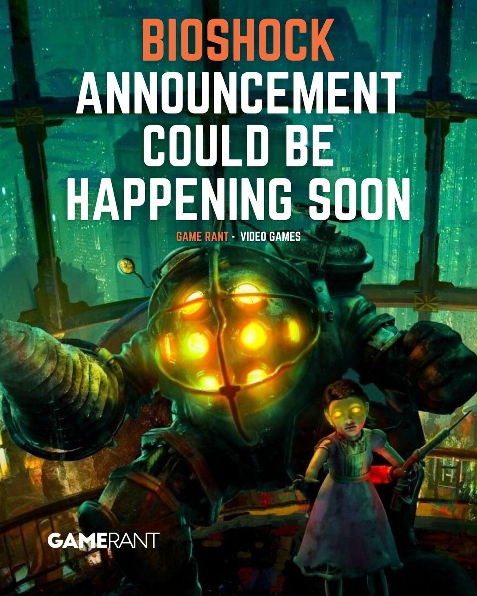 Insider reports seem to suggest that a potential announcement regarding the hit action-horror series BioShock could be on the way. gamerant.com/bioshock-annou…