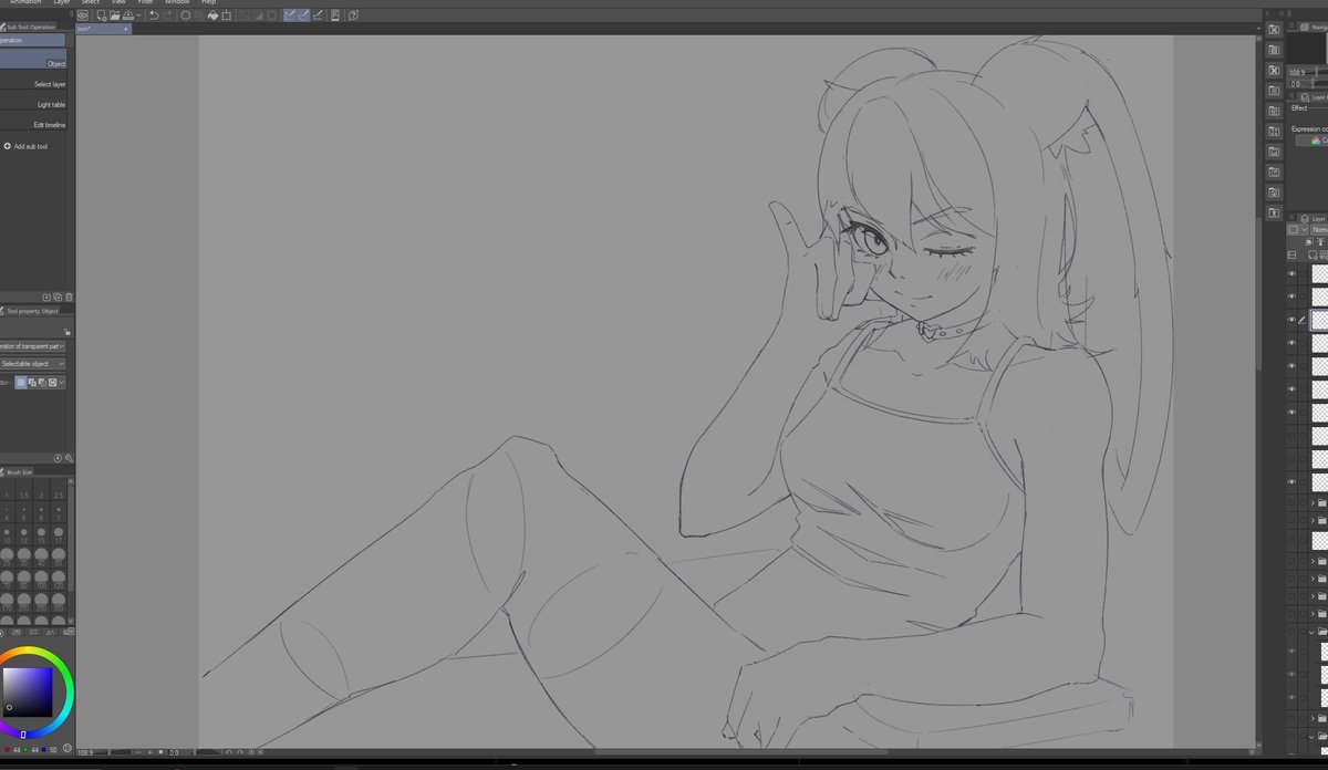 Leandrill's tweet photo. Another unfinished drawing among many that I haven't posted https://t.co/asMDsRCbiu