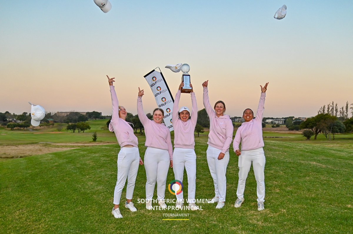 The #Lionesses strike again!
Give it up for our 2025 #SAWomensIPT champions! A dominant week with 5 wins vs 1 loss earns Central Gauteng the #treble at Ruimsig Country Club 🏆

#golfrsa #itstartshere #womensgolf #teamwork