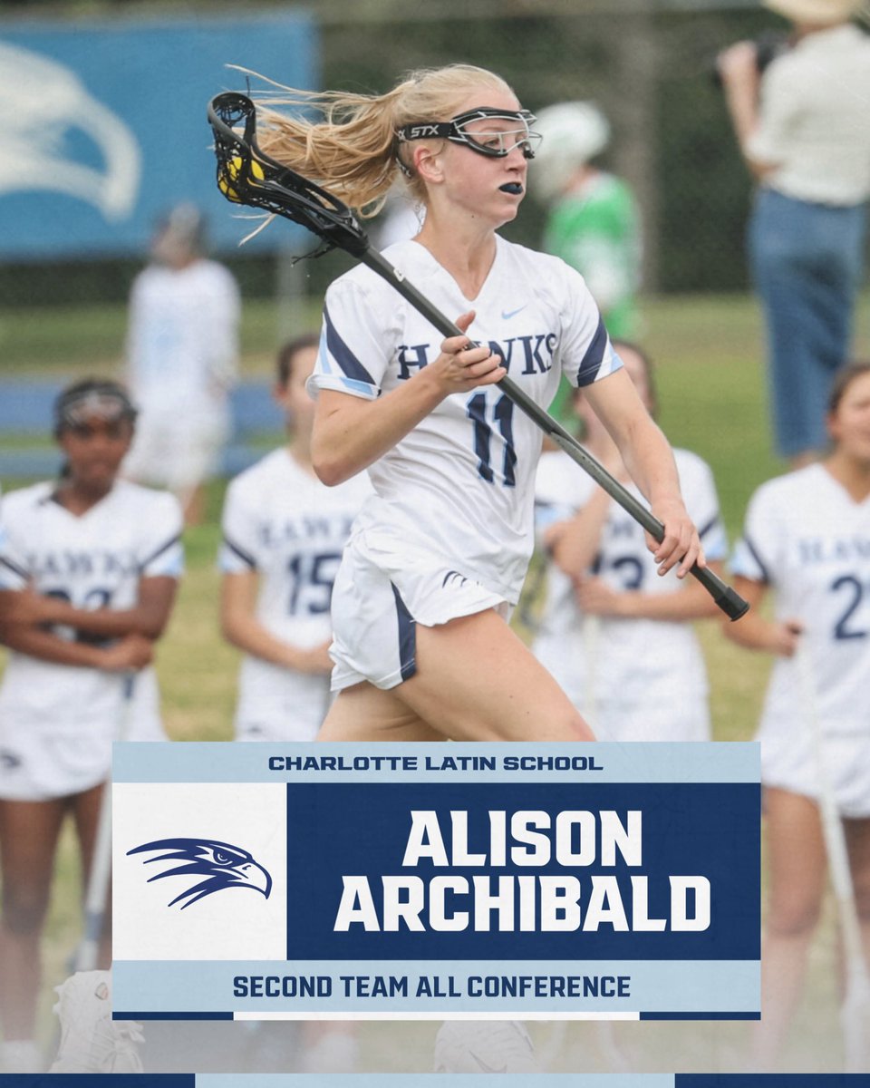 Congratulations to Alison Archibald on her CISAA Second Team All Conference selection.