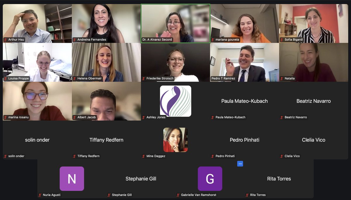 IJGC (@ijgconline) on Twitter photo What a fantastic way to end the week with Dr. <a href="/AngelesSecord/">Angeles Secord</a>!🤩
Thank you to the incredible #IJGCClub community and the <a href="/IJGCfellows/">IJGC Fellows</a> for your insightful questions, and all the attendees. Special thanks to <a href="/IGCSociety/">IGCS</a> and <a href="/ESGO_society/">ESGO</a> for the excellent tech support.
Have a What a fantastic way to end the week with Dr. <a href="/AngelesSecord/">Angeles Secord</a>!🤩
Thank you to the incredible #IJGCClub community and the <a href="/IJGCfellows/">IJGC Fellows</a> for your insightful questions, and all the attendees. Special thanks to <a href="/IGCSociety/">IGCS</a> and <a href="/ESGO_society/">ESGO</a> for the excellent tech support.
Have a