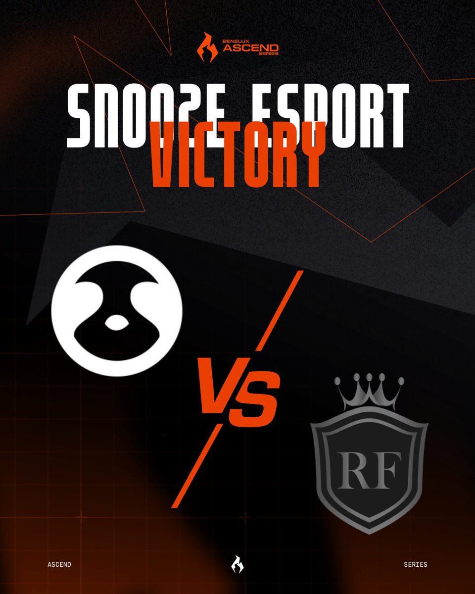 Benelux Ascend Series (@bascendseries) on Twitter photo 🔥 <a href="/Snooze_Esports/">SNOOZE Esports</a> reverses all the predictions and knocks out Seed 1 of the Spring Split. 😱
<a href="/RoyalFamilyLu/">Royal Family eSports</a> is now eliminated... 🔥 <a href="/Snooze_Esports/">SNOOZE Esports</a> reverses all the predictions and knocks out Seed 1 of the Spring Split. 😱
<a href="/RoyalFamilyLu/">Royal Family eSports</a> is now eliminated...
