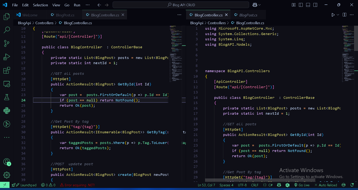 Indispens_able's tweet image. Am I the only one that still does Code Review.? 
#Backend with #csharp 
#Fronted with #Reactjs