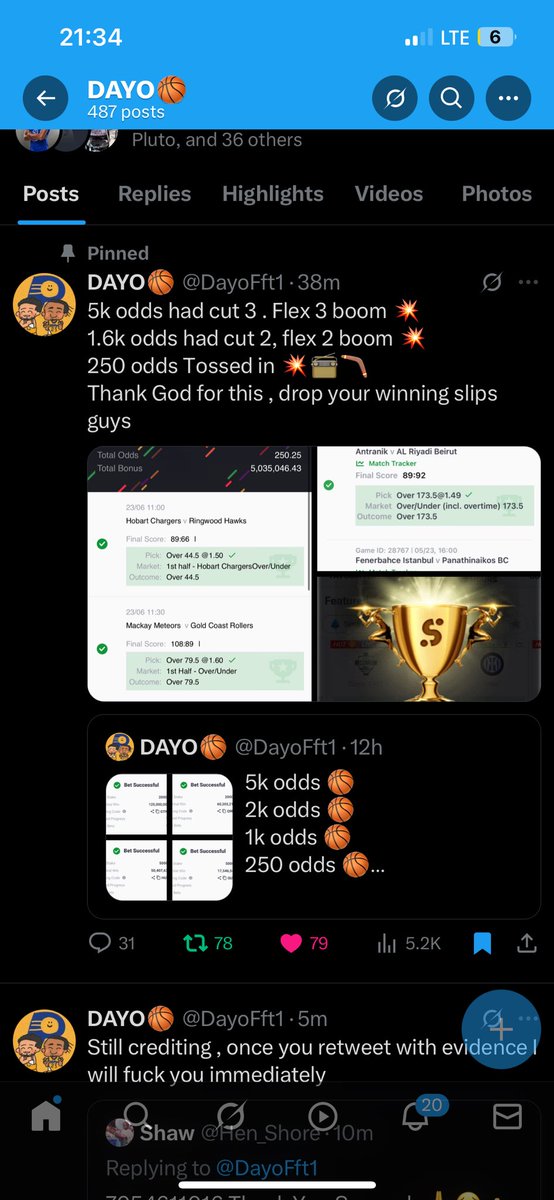 inyang009's tweet photo. @DayoFft1 8022253347 sportybet. God bless you https://t.co/hArQyP31nC