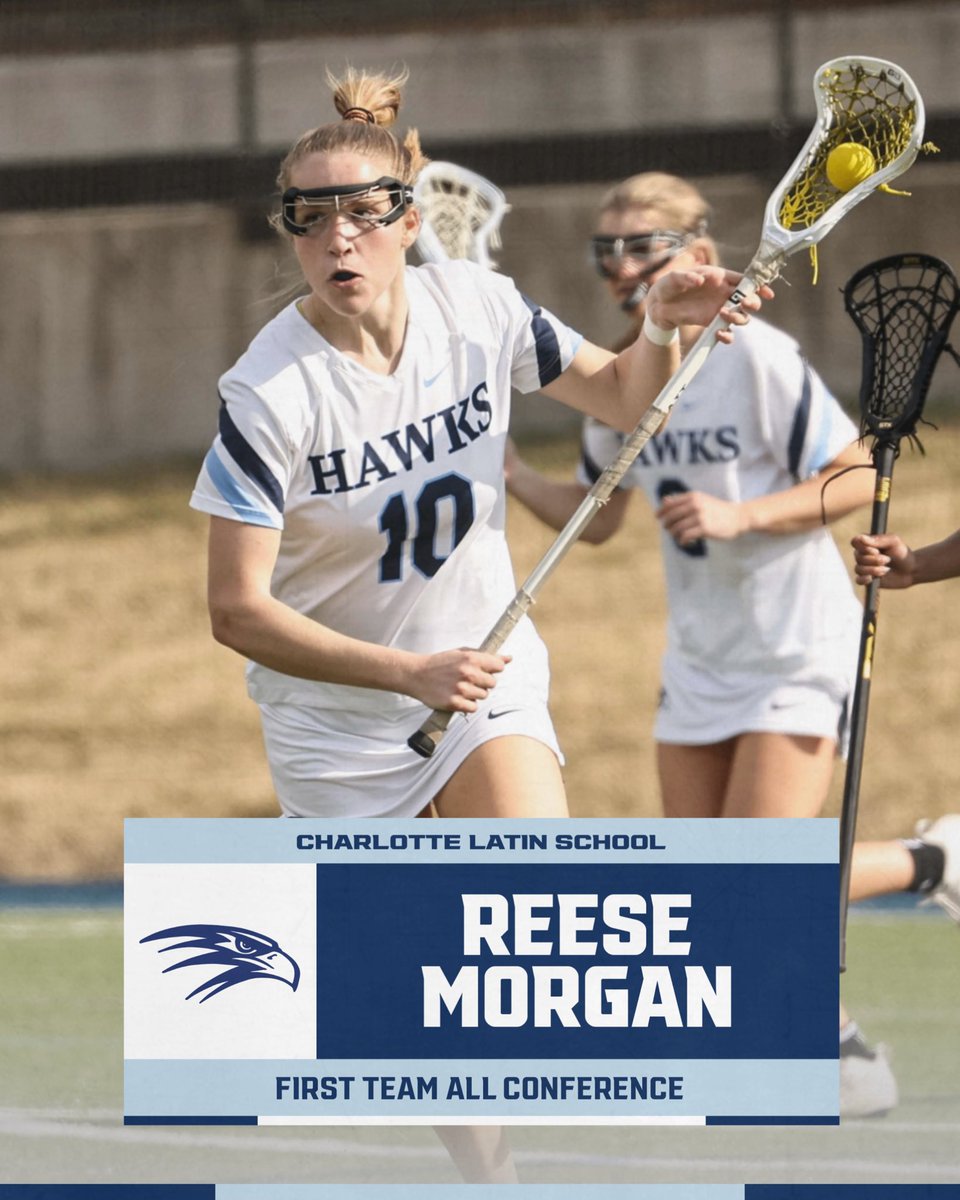 Congratulations to Reese Morgan  on her CISAA First Team All Conference selection.
