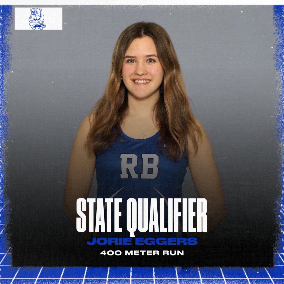 GOOD LUCK to Jorie as she competes this afternoon in the 400 Meter Run at IHSA State!  Run fast!