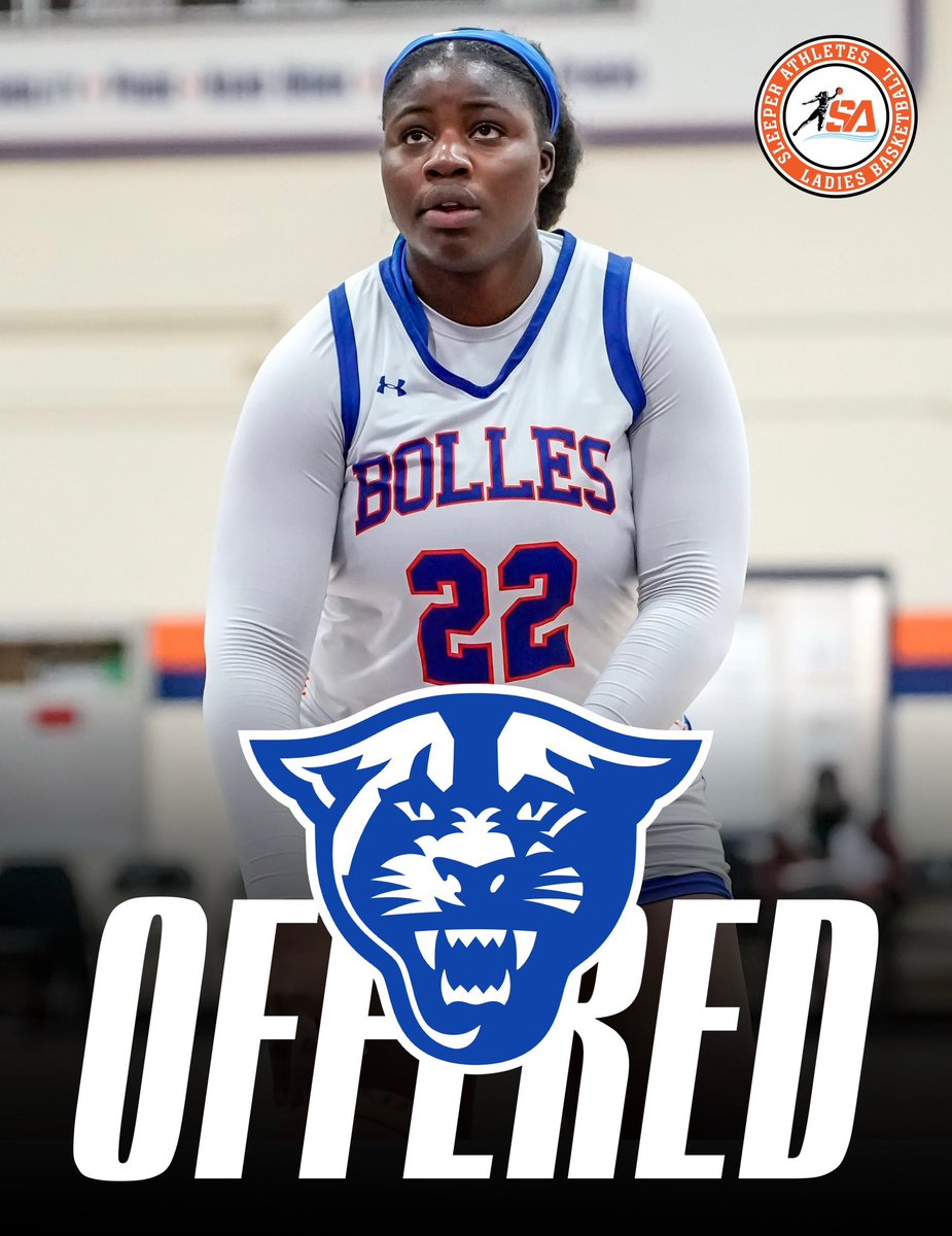 Sleeper Athletes Ladies Basketball (@sathleteslbb) on Twitter photo #Bolles HS (FL) 2026 F Terrell McCoy (<a href="/i_am_terrellm/">Terrell McCoy</a>) receives offer from the #GeorgiaState #Panthers #Bolles HS (FL) 2026 F Terrell McCoy (<a href="/i_am_terrellm/">Terrell McCoy</a>) receives offer from the #GeorgiaState #Panthers
