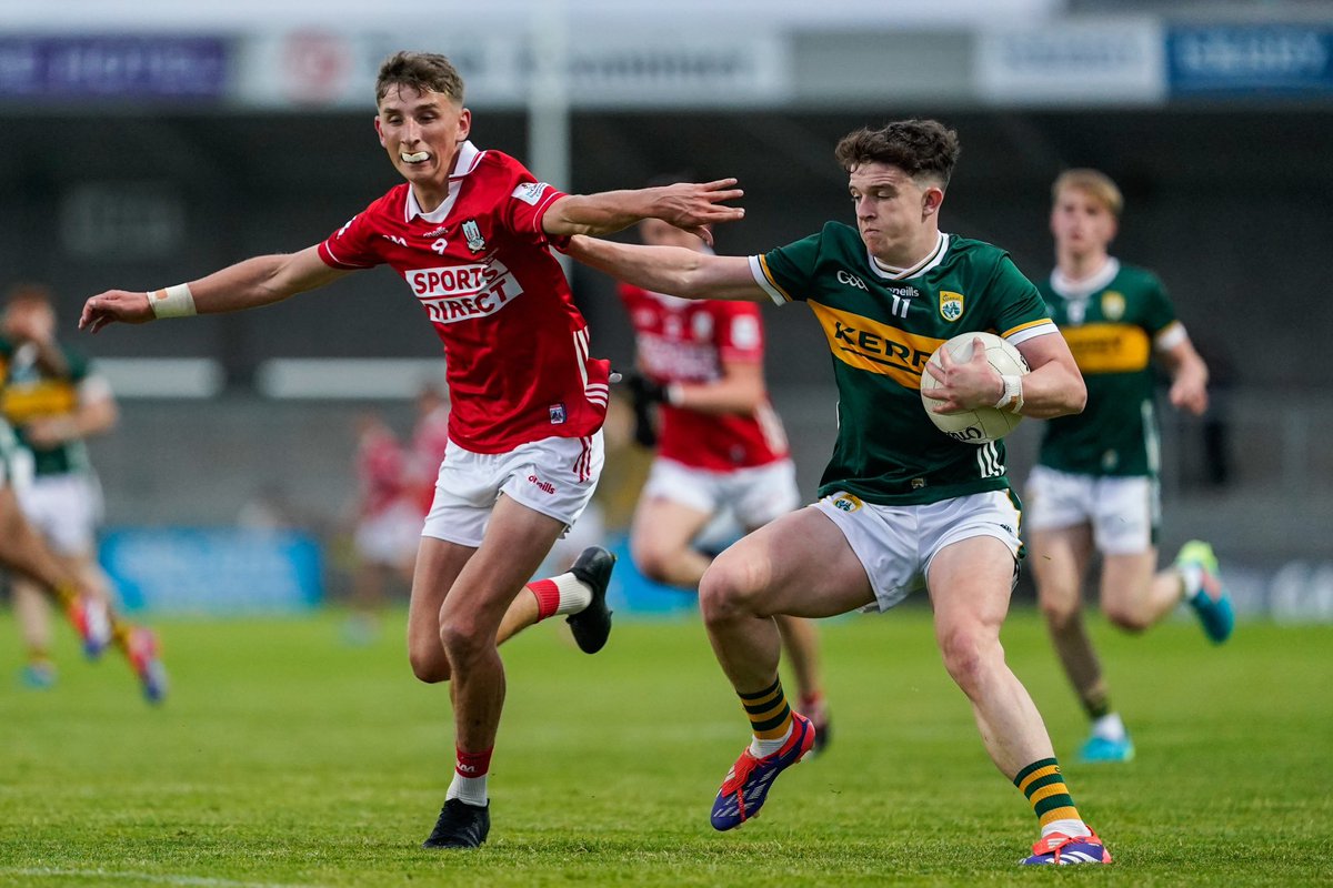 radiokerrysport's tweet photo. Kerry are Electric Ireland Munster Minor Football Champions after beating Cork in Austin Stack Park 

Kerry 0-18 Cork 0-09 https://t.co/tVDciW9Bv5