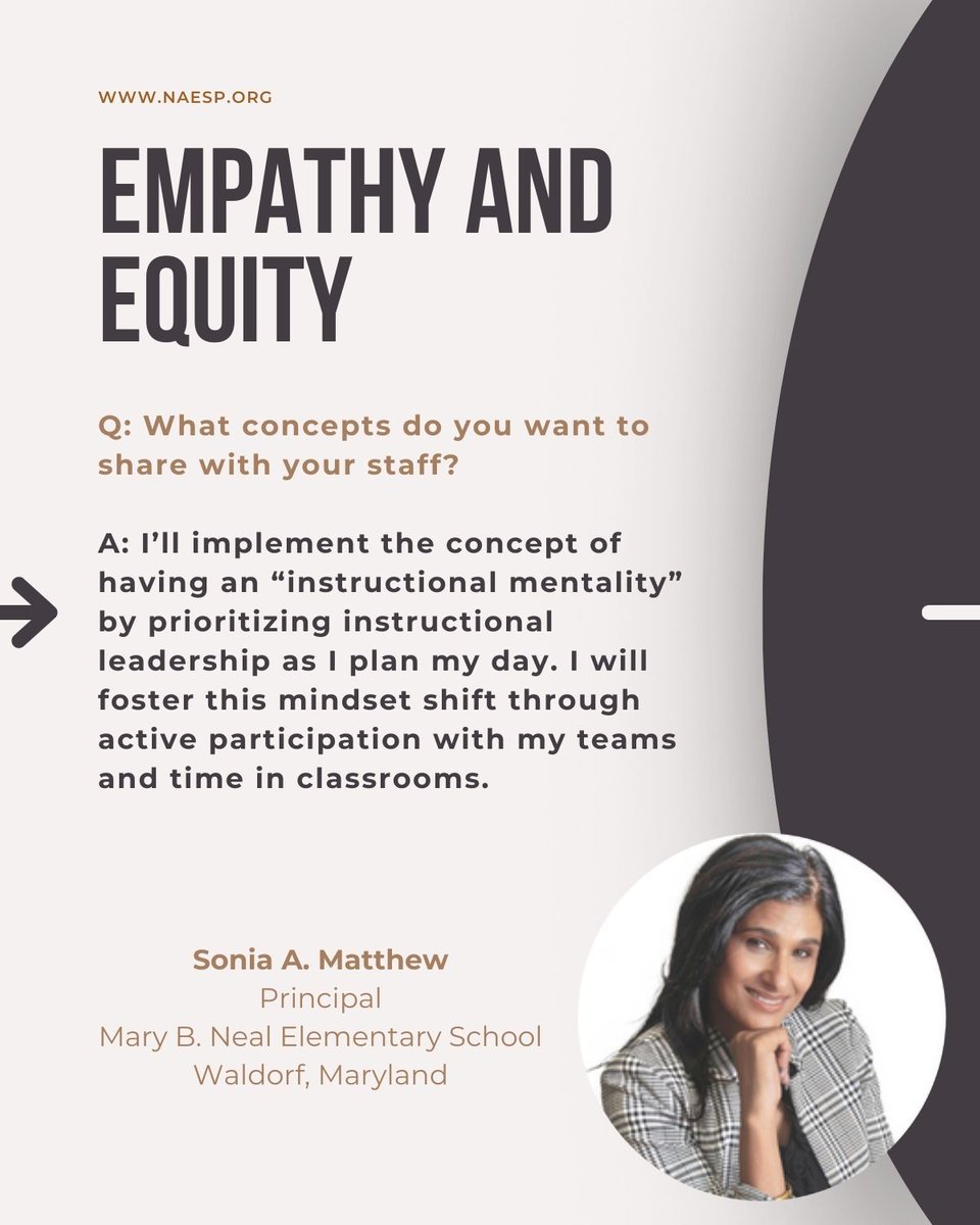 National Assoc. of Elementary School Principals (@naesp) on Twitter photo In the latest #BookTalk in #PrincipalMag, <a href="/RachelEdohoEket/">Dr. Rachel Edoho-Eket</a>, <a href="/heathercalvert/">Heather Calvert, Ed.D.</a>, and <a href="/SoniaMatthew2/">Dr. Sonia A. Matthew, NBCT</a> share their valuable insights on 'What Is My Value Instructionally to the Teachers I Supervise?' by <a href="/PrincipalKafele/">Principal Kafele</a>.
Read their thoughts here: naesp.org/resource/creat… In the latest #BookTalk in #PrincipalMag, <a href="/RachelEdohoEket/">Dr. Rachel Edoho-Eket</a>, <a href="/heathercalvert/">Heather Calvert, Ed.D.</a>, and <a href="/SoniaMatthew2/">Dr. Sonia A. Matthew, NBCT</a> share their valuable insights on 'What Is My Value Instructionally to the Teachers I Supervise?' by <a href="/PrincipalKafele/">Principal Kafele</a>.
Read their thoughts here: naesp.org/resource/creat…