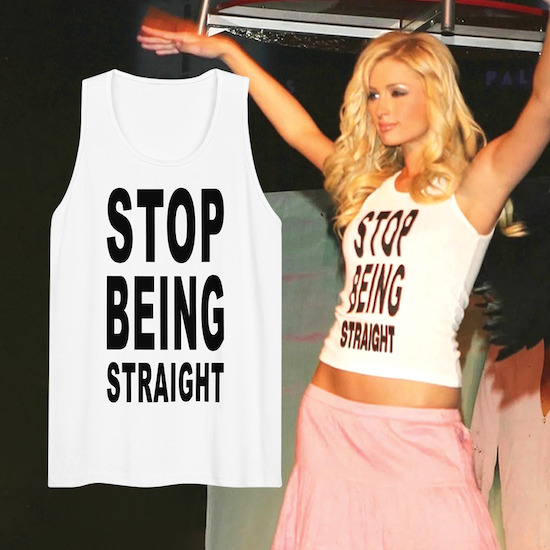 ParisHilton's tweet photo. My Pride Collection drops to EVERYONE this Saturday at 12 PM ET! 100% of merch proceeds will go directly to Rainbow Railroad in support of their life-saving efforts. 🌈❤️ Want to shop the collection early?! 👀 Join the Sliving Society on TYB to shop before everyone else: https://t.co/WpMTrWEFDZ