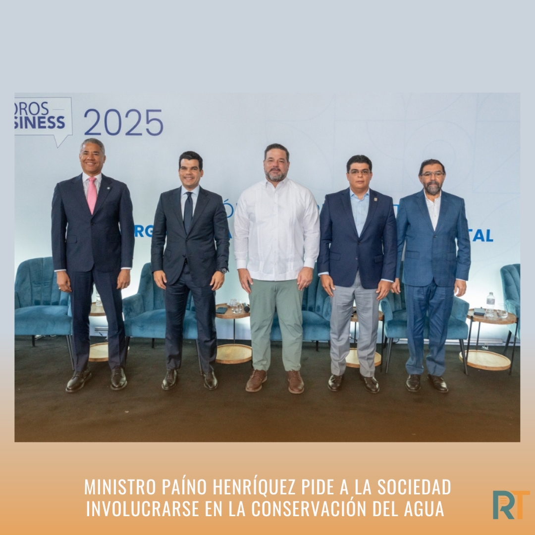 Resumen Turismo Magazine (@rtmagazinedo) on Twitter photo El ministro <a href="/AmbienteRD/">Ministerio de Medio Ambiente RD</a>, <a href="/PainoHenriquez/">Paíno Henríquez</a>, llamó a la sociedad dominicana a unirse en la protección de las cuencas hídricas durante el panel sobre Gestión del Agua y Sostenibilidad Ambiental. ow.ly/Qjlz50VXViG El ministro <a href="/AmbienteRD/">Ministerio de Medio Ambiente RD</a>, <a href="/PainoHenriquez/">Paíno Henríquez</a>, llamó a la sociedad dominicana a unirse en la protección de las cuencas hídricas durante el panel sobre Gestión del Agua y Sostenibilidad Ambiental. ow.ly/Qjlz50VXViG