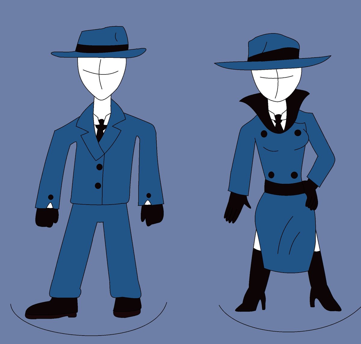 clipper2018's tweet image. Decided to come up with a "Draw your OCs in this" Art challenge.

Fellow artists, go at it
(Just credit me)