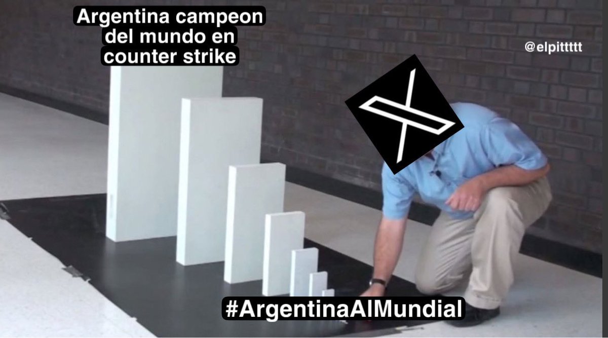 #ArgentinaAlMundial señores.

<a href="/BLASTtv/">BLAST.tv</a> hijos de puta dejen entrar a la Argentina al mundial YA o se pudre todo.