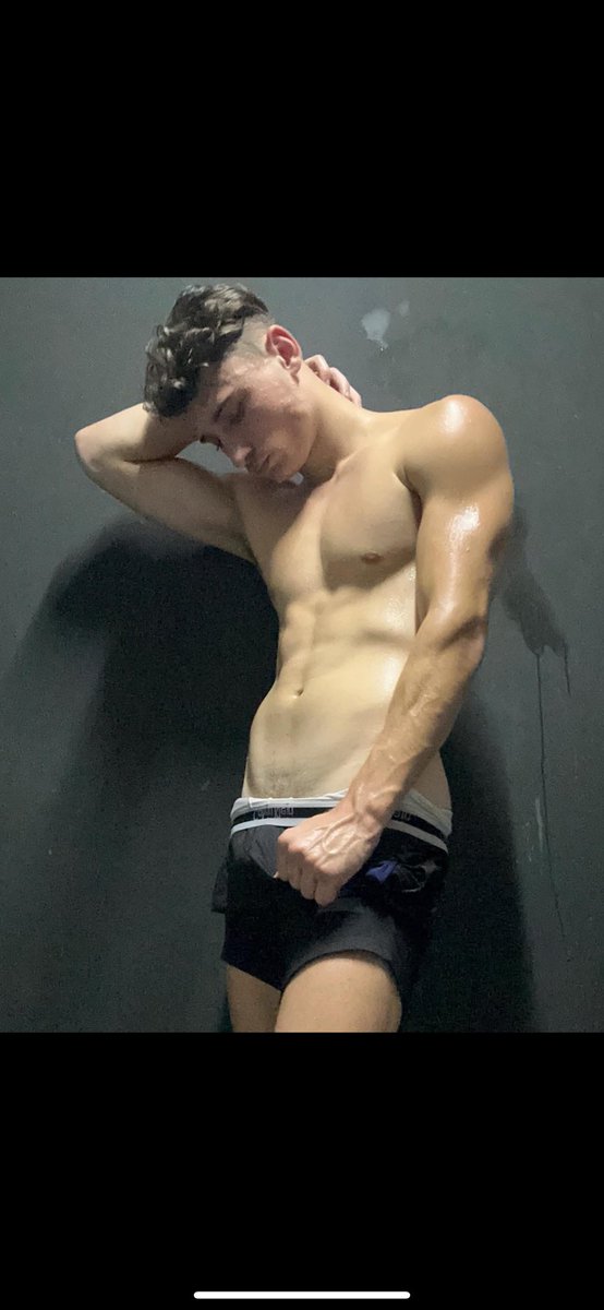 Hot and sweaty. Need a new gym partner